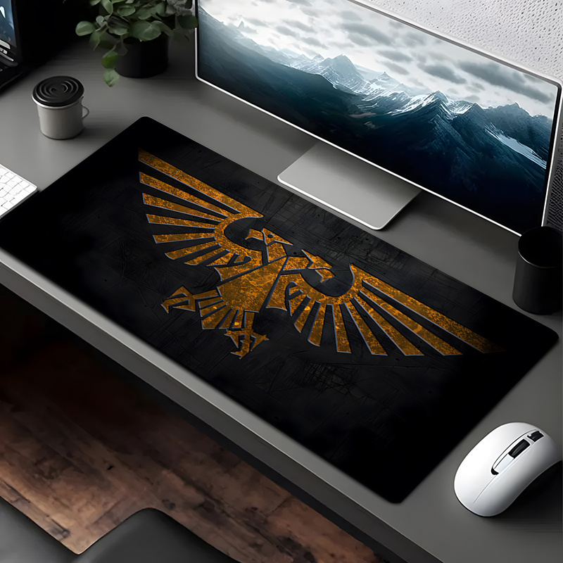 Desk Setup Pc And Laptop - Tappetino per Mouse da Gaming Confortevole,