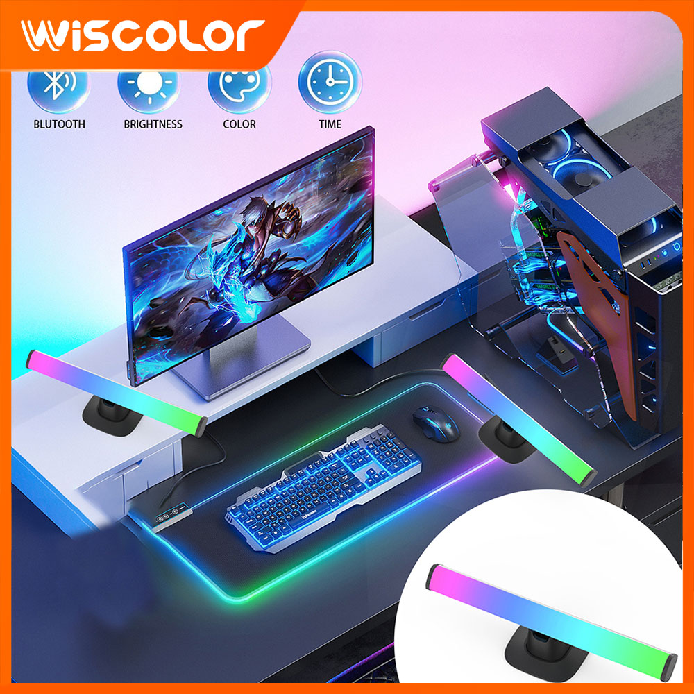 Barra luminosa a LED RGB, conf - Desk Setup With Tv recensione e prezzo