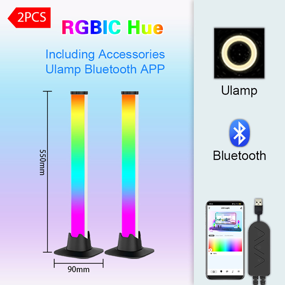 Barra luminosa a LED RGB, conf - Desk Setup With Tv recensione e prezzo