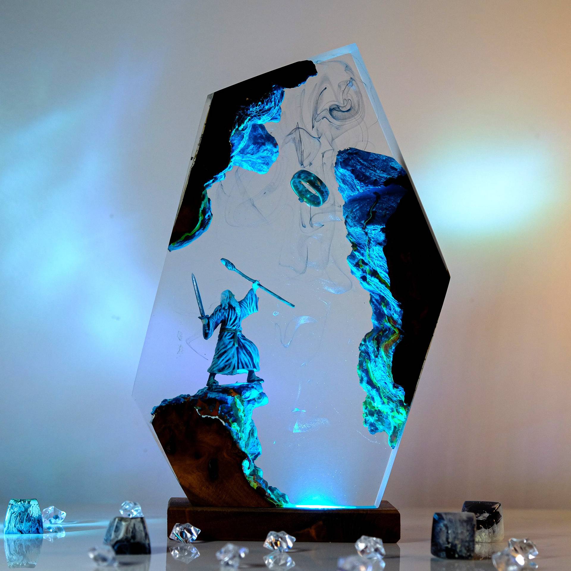 Lampada da Tavolo in Resina co - Desk Setup Lamp recensione e prezzo