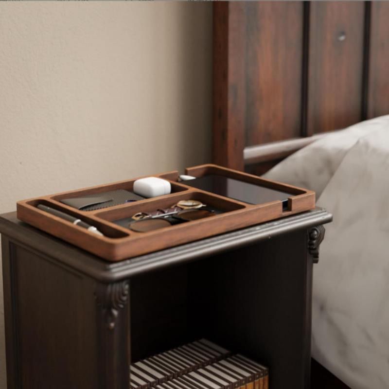 Vassoio portaoggetti in legno  - Desk Setup Minimalist recensione e prezzo